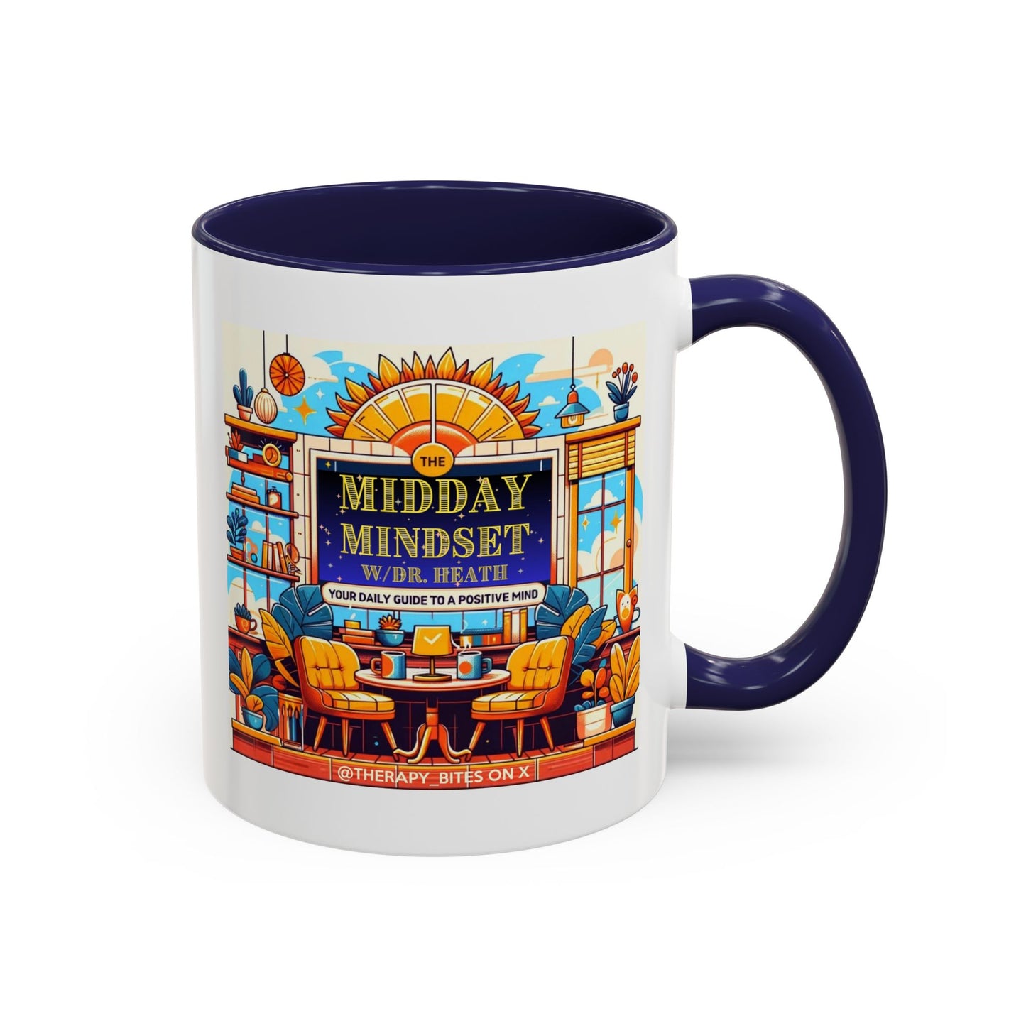Midday Mindset Coffee Mug - Positive Vibes for Daily Motivation