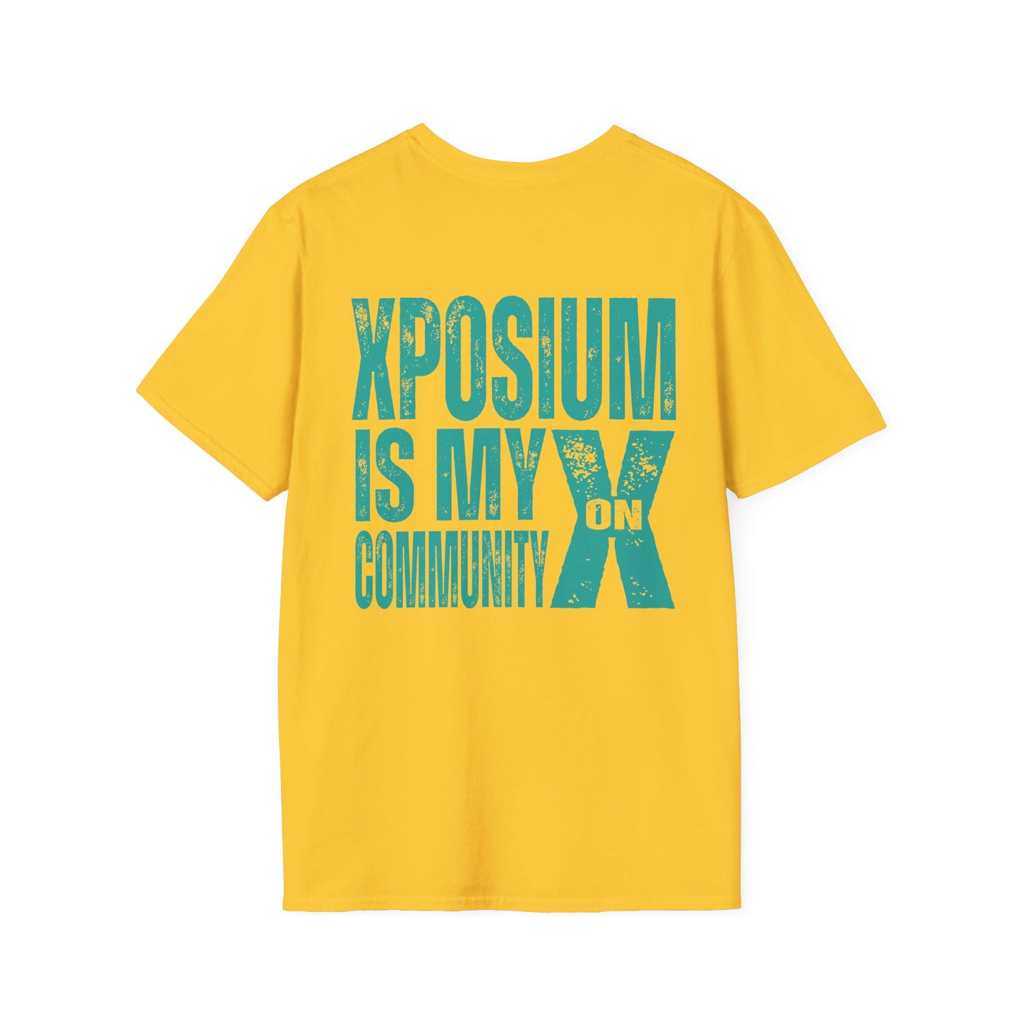 XPOSIUM IS MY COMMUNITY Unisex Softstyle T-Shirt