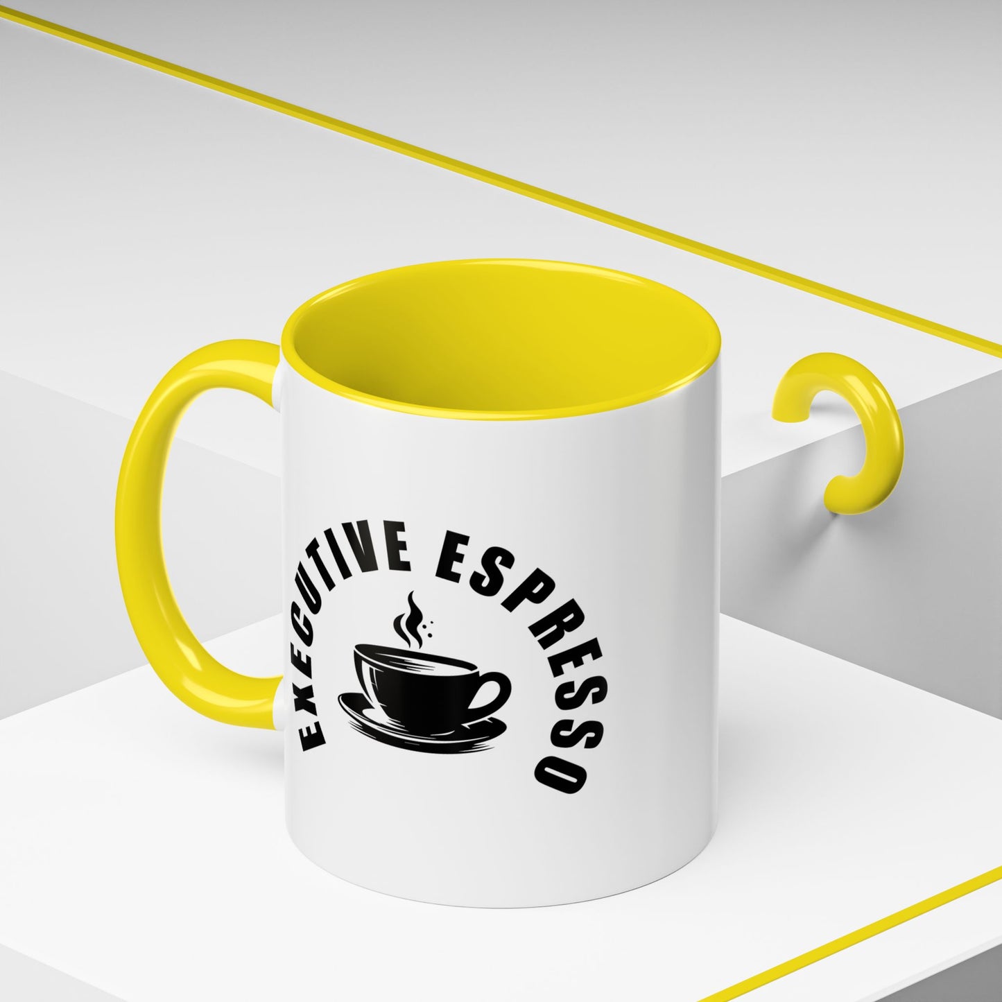 Executive Espresso Coffee Mug - Positive Vibes for Daily Motivation