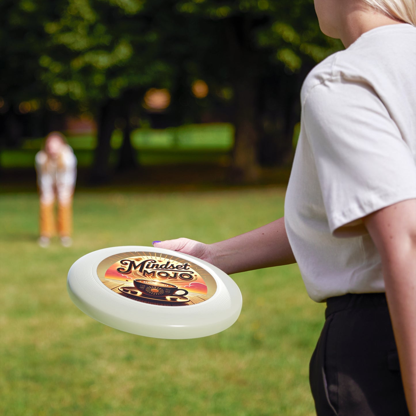 Mindset Mojo Character Frisbee - Fun Outdoor Toy for Kids & Adults