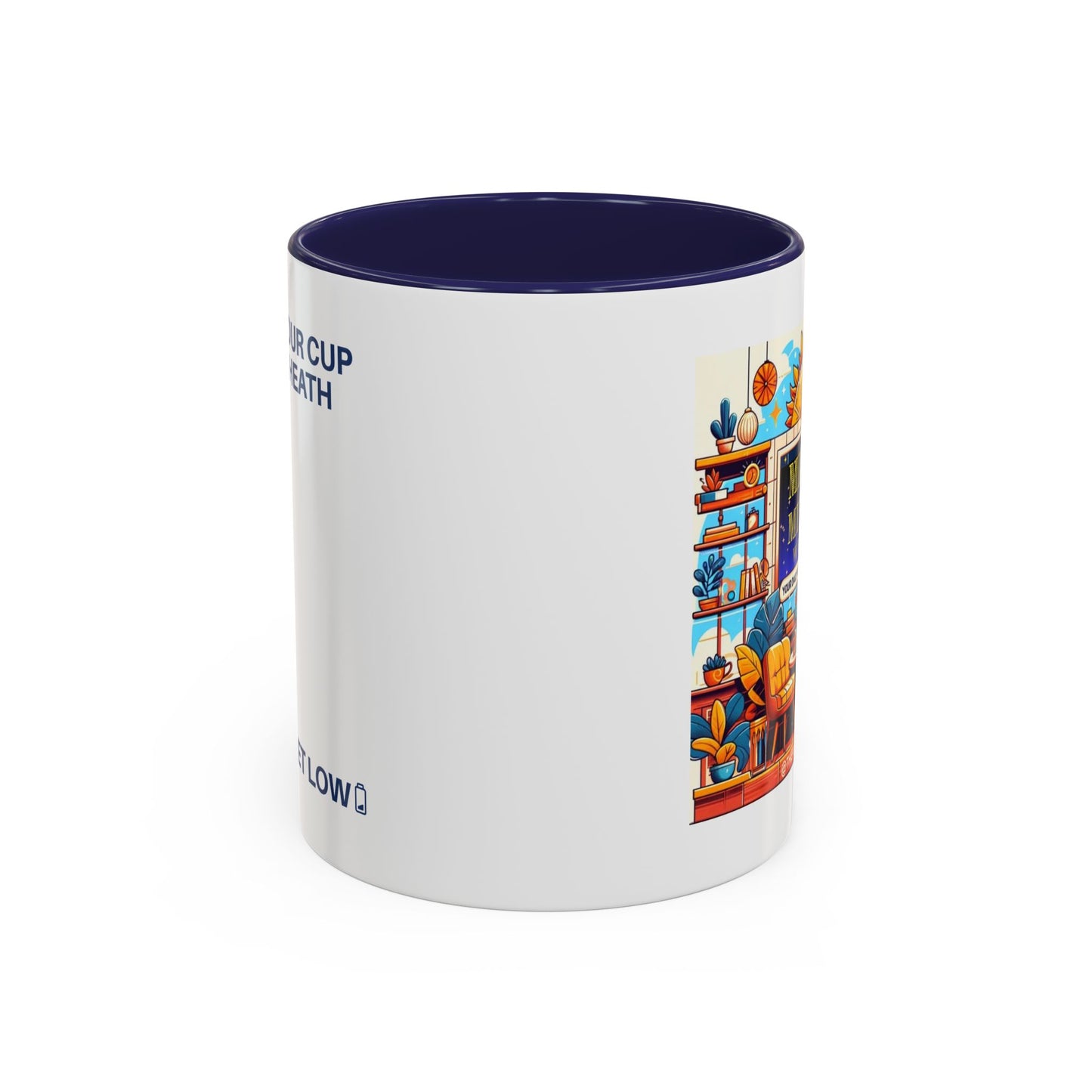Midday Mindset Coffee Mug - Positive Vibes for Daily Motivation