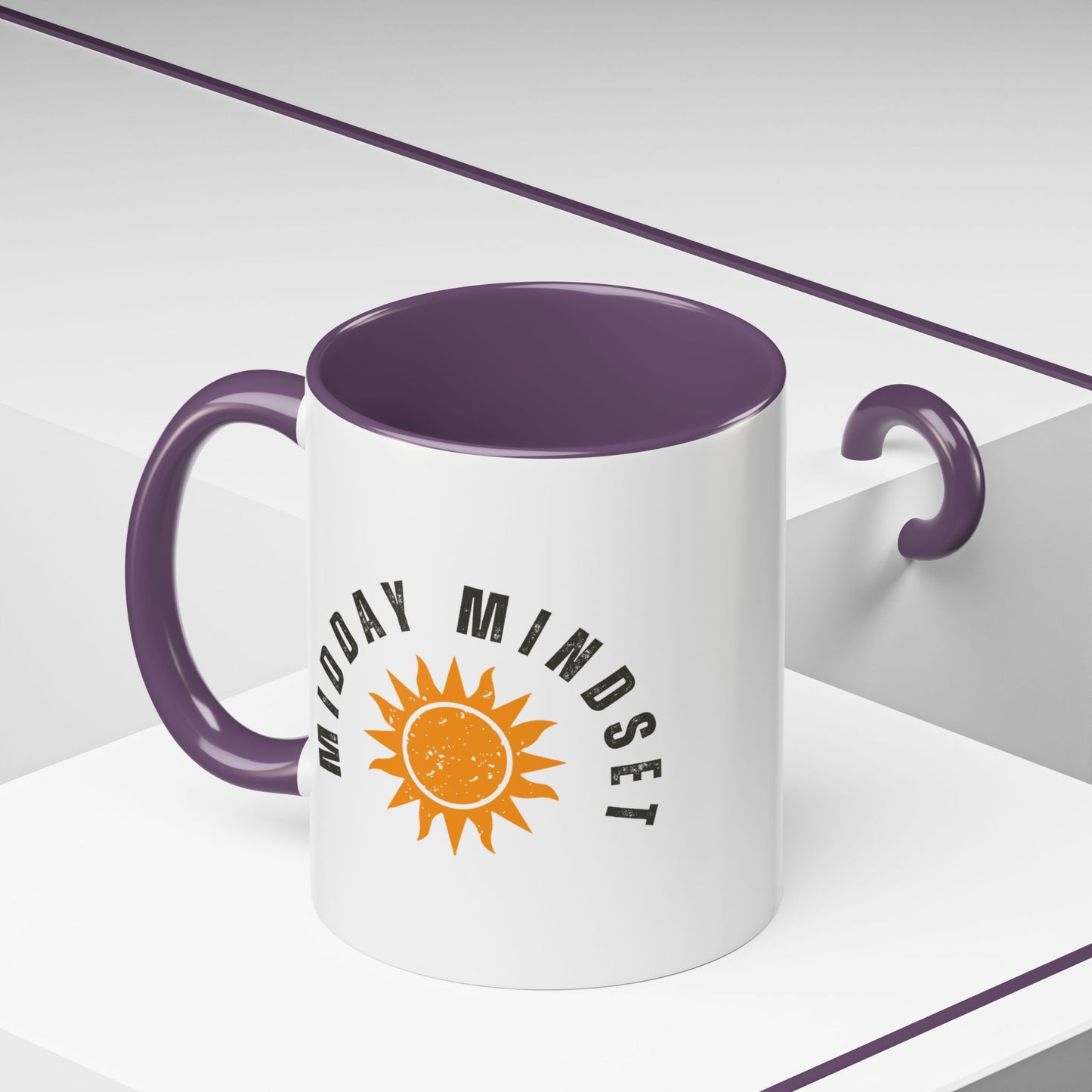 Midday Mindset Coffee Mug - Positive Vibes for Daily Motivation