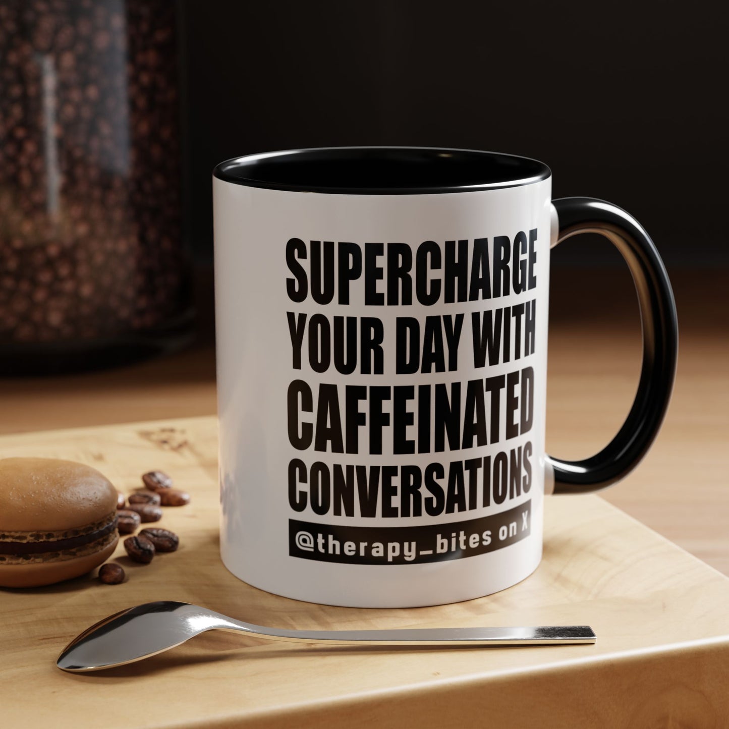 Executive Espresso Coffee Mug - Positive Vibes for Daily Motivation