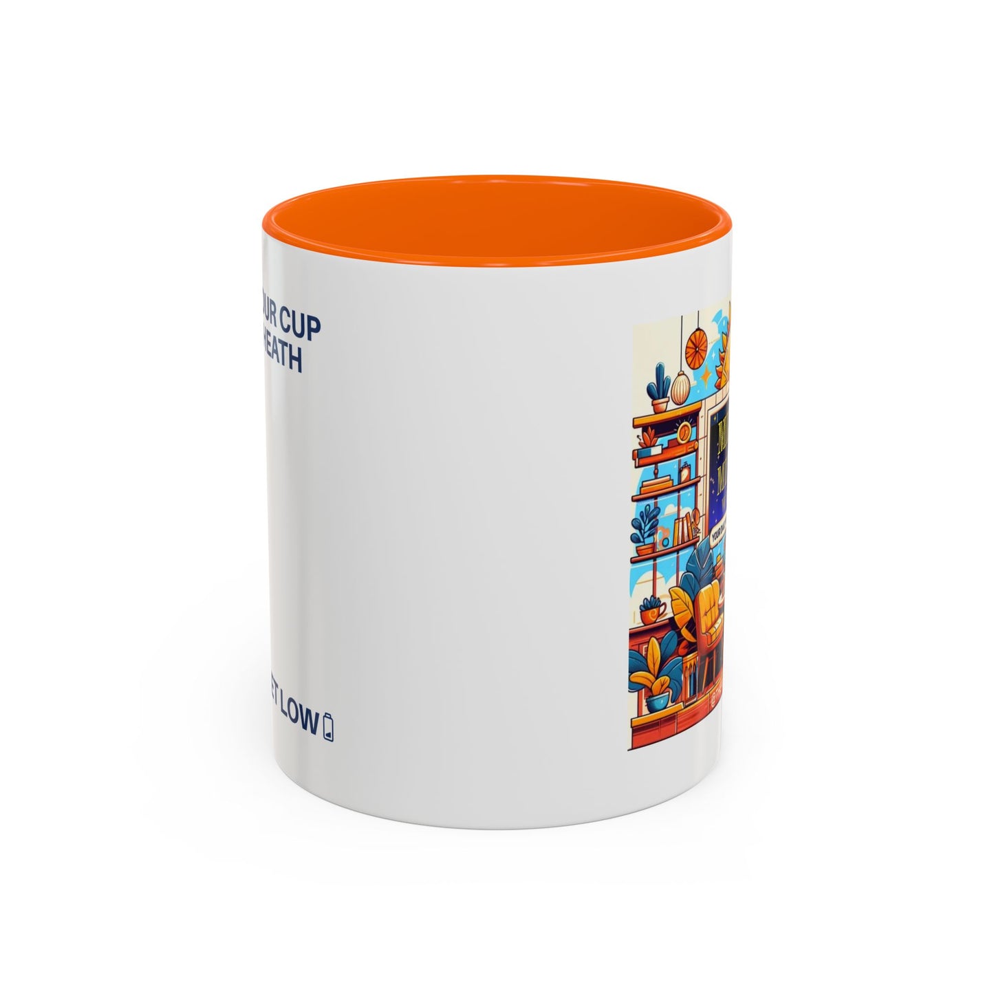 Midday Mindset Coffee Mug - Positive Vibes for Daily Motivation