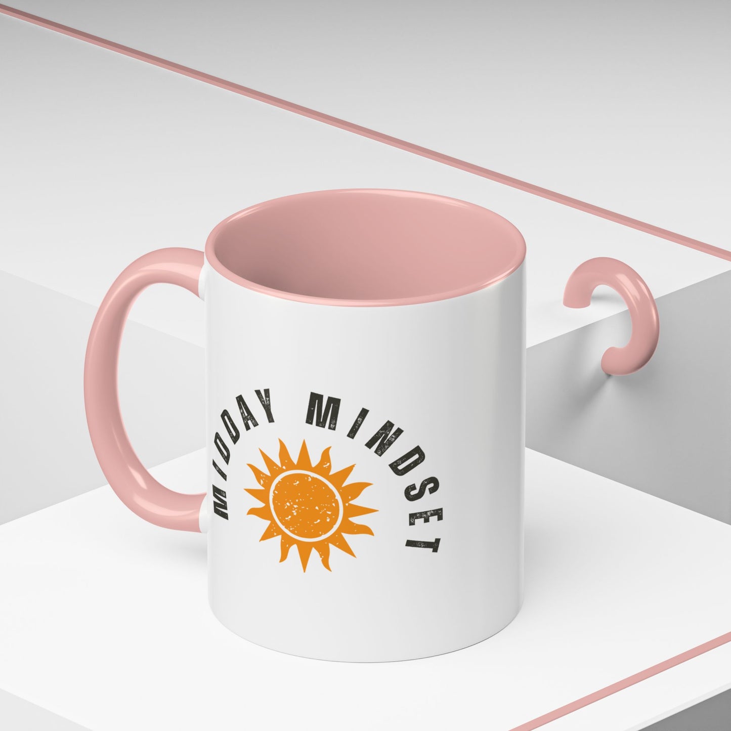 Midday Mindset Coffee Mug - Positive Vibes for Daily Motivation