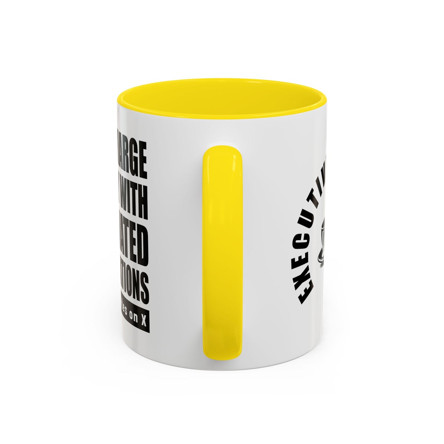 Executive Espresso Coffee Mug - Positive Vibes for Daily Motivation