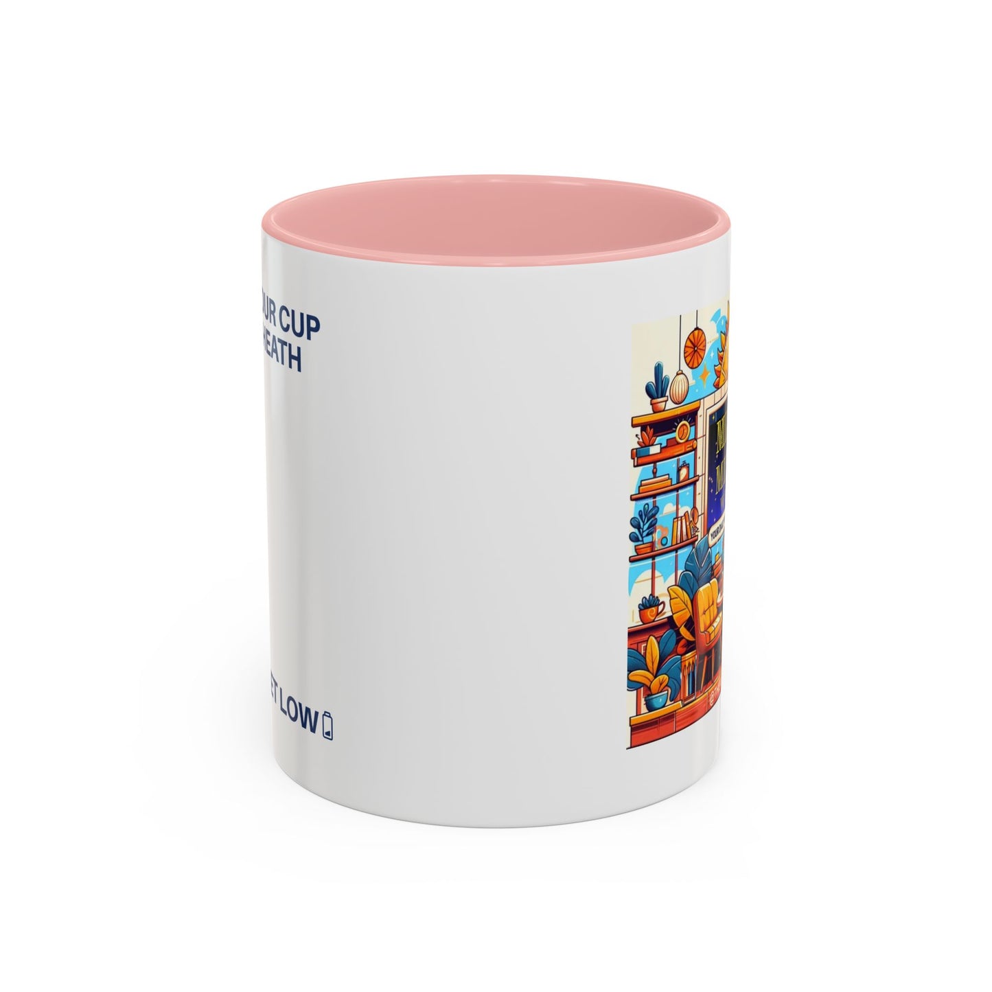 Midday Mindset Coffee Mug - Positive Vibes for Daily Motivation