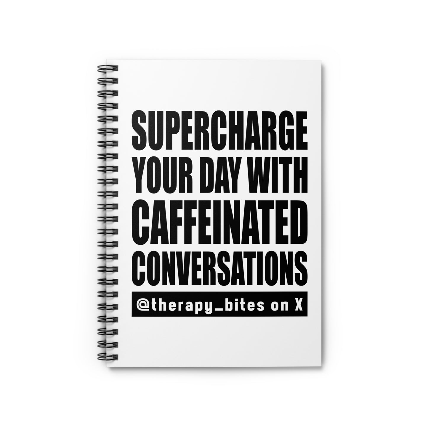 Supercharge your Day Spiral Notebook