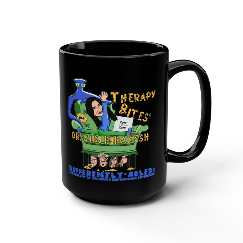 Dr. Bibi Pirayesh TherapyBites™ Podcast Episode #69 15oz Logo Mug