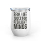 Shoe Leather Psychology Wine Tumbler - 12oz Insulated Cup for Adventure Lovers