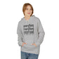 Unisex Fleece Hoodie - 'Everything is Figure-Out-Able' Inspirational Sweatshirt