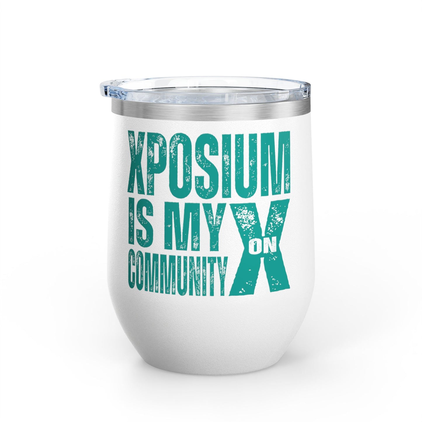 X-Posium Robot Wine Tumbler - Fun 12oz Travel Mug for Kids & Adults