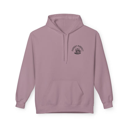 Monday Mindset Mojo Show Fleece Hoodie - Unisex Softstyle for Comfort & Motivation