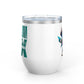 X-Posium Robot Wine Tumbler - Fun 12oz Travel Mug for Kids & Adults