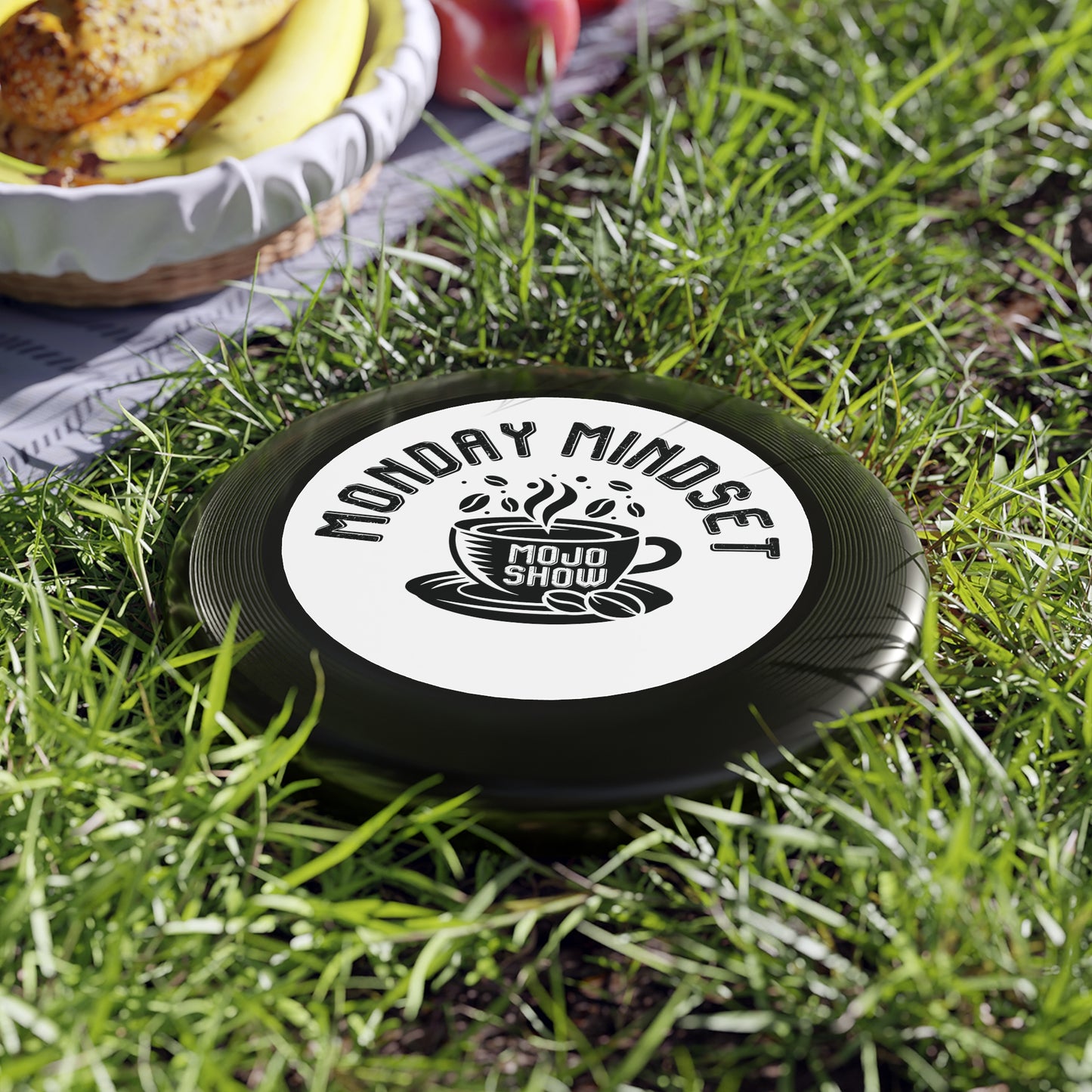 Monday Mindset Mojo Show Frisbee - Fun Outdoor Flying Disc for All Ages