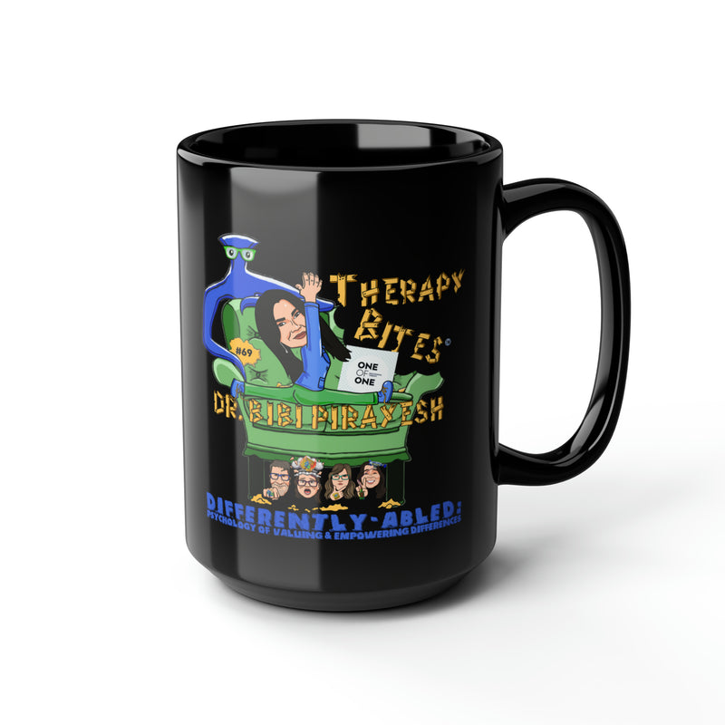 Dr. Bibi Pirayesh TherapyBites™ Podcast Episode #69 15oz Logo Mug