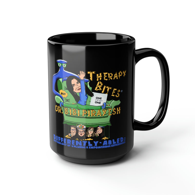 Dr. Bibi Pirayesh TherapyBites™ Podcast Episode #69 15oz Shorts Mug