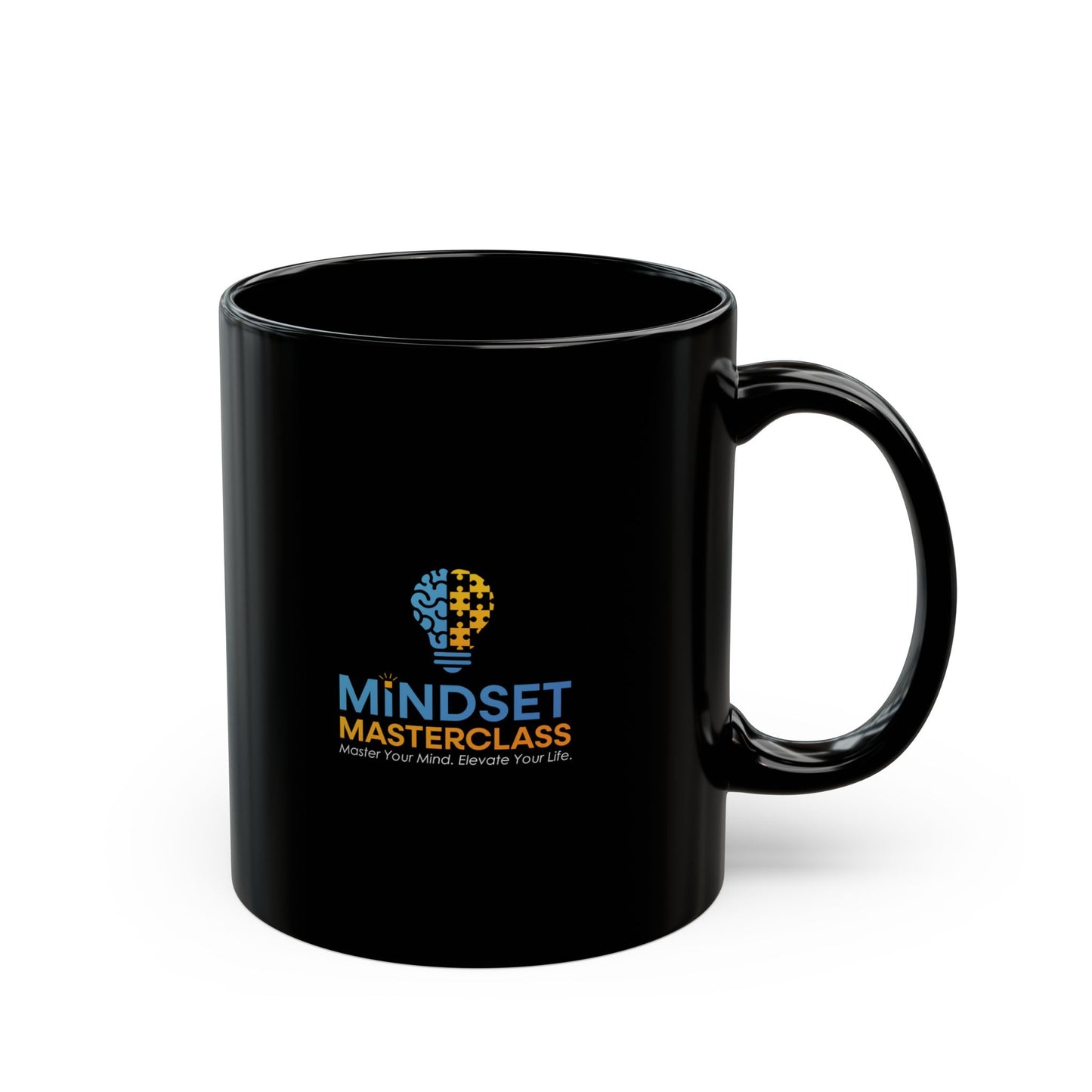 We First Engineer our thought Black Mug