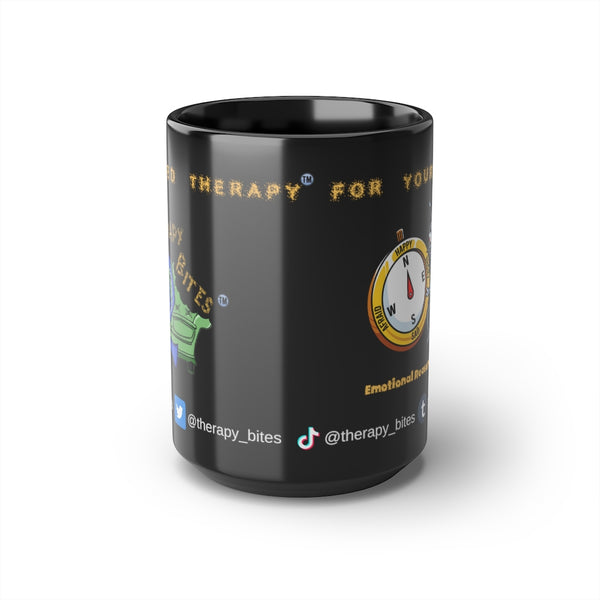 Emotional Reasoning N.A.T. Black Mug, 15oz