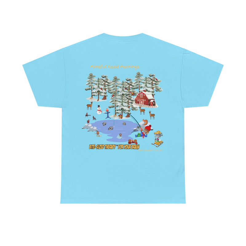 Winter Mindful Good Morning Unisex Heavy Cotton Tee