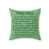 Mind Reading N.A.T. Spun Polyester Square Pillow