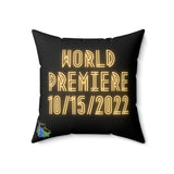 Podcast World Premiere Polyester Square Pillow