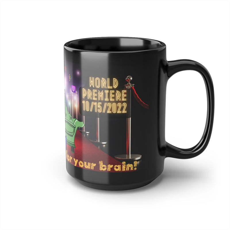 World Premiere Black Mug, 15oz