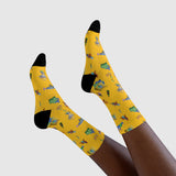 TherapyBites™ Sublimation Crew Socks