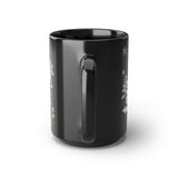 Winter Mindfulness 2022 Black Mug, 15oz