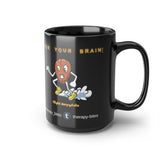 Flight Amygdala Black Mug, 15oz