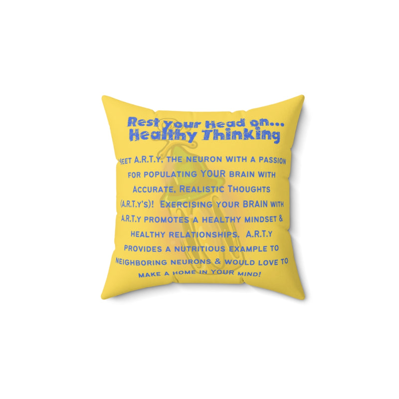 A.R.T.y Spun Polyester Square Pillow