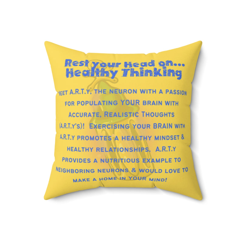 A.R.T.y Spun Polyester Square Pillow