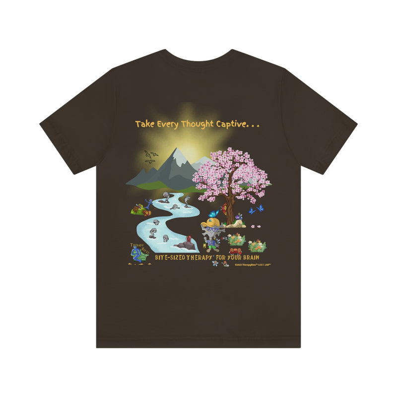TherapyBites™ Spring Take Every Thought Captive T-Shirt