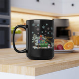 Winter Mindfulness 2022 Black Mug, 15oz