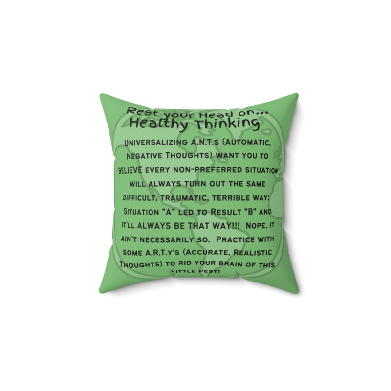 Universalizing A.N.T. Spun Polyester Square Pillow