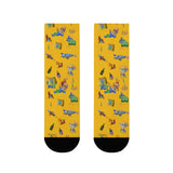 TherapyBites™ Sublimation Crew Socks