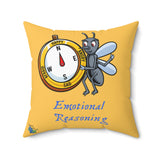 Emotional Reasoning Square Pillow