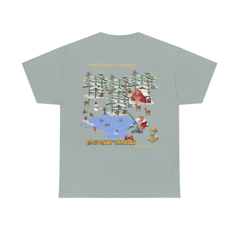 Winter Mindful Good Morning Unisex Heavy Cotton Tee