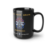 Mindreading N.A.T. Black Mug, 15oz