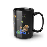 TherapyBites ARTy/Dr. Freudnaught Black Mug, 15oz