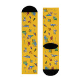 TherapyBites™ Sublimation Crew Socks