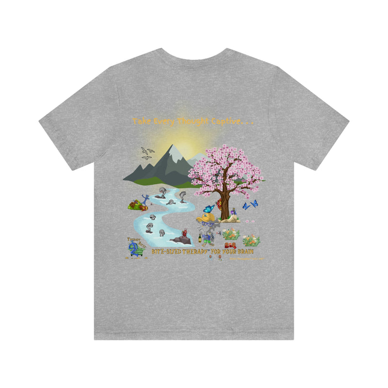 TherapyBites™ Spring Take Every Thought Captive T-Shirt