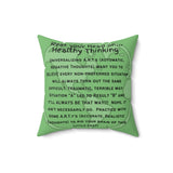 Universalizing A.N.T. Spun Polyester Square Pillow