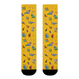 TherapyBites™ Sublimation Crew Socks