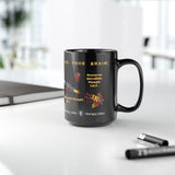 A.N.T.s and I.U.T.y Black Mug, 15oz