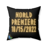 Podcast World Premiere Polyester Square Pillow