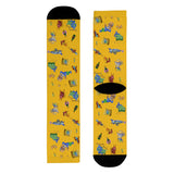 TherapyBites™ Sublimation Crew Socks